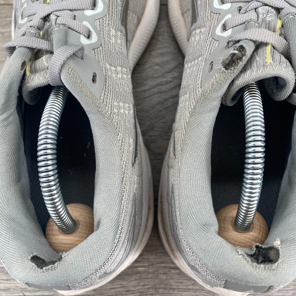 Mizuno Wave Rider 25 Waveknit Athletic Sneakers Shoes Women's Size 9 Gray - Picture 12 of 14